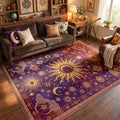 Vacuum-Friendly, 5x7 Washable Area Rug by meejou