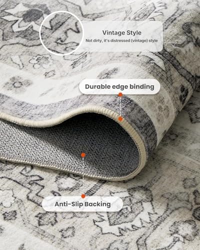 Amada Large 9x12 Washable Area Rug - Image 6