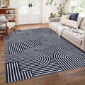 ROYHOME Modern Washable Rug 8x10 Area Rugs by ROYHOME
