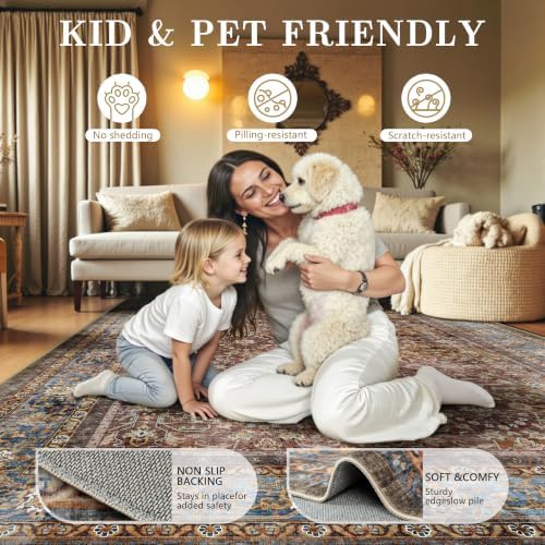 8x10 Area Rugs for Living Room - Image 5