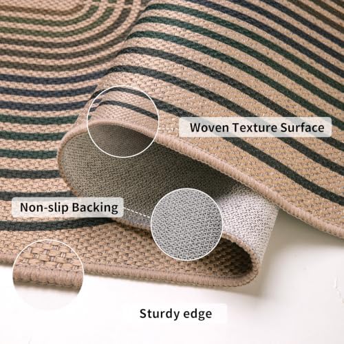 Tangsoo Easy Jute Rug 2x4 Small Throw Rugs - Image 3