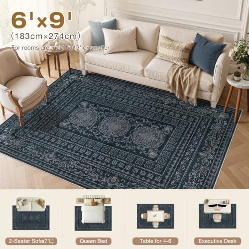 Nakagishi Neutral 6x9 Area Rugs - Image 5