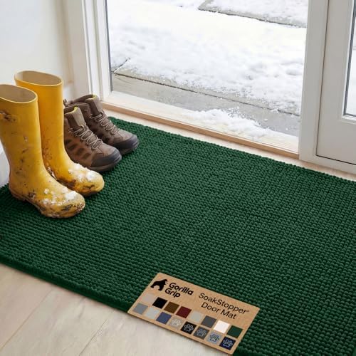 GORILLA GRIP SoakSTOPPER Indoor Door Mat by GorillaGrip