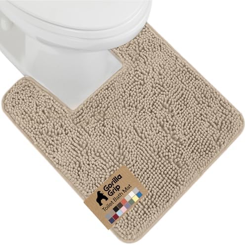 GORILLA GRIP Chenille Bath Rug Mat by GorillaGrip
