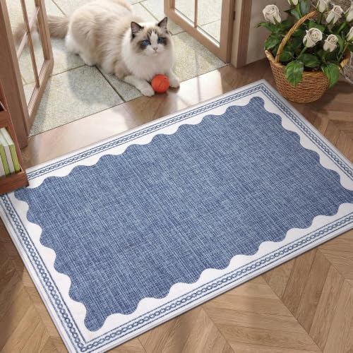 GarveeHome Scalloped Rug by GarveeHome