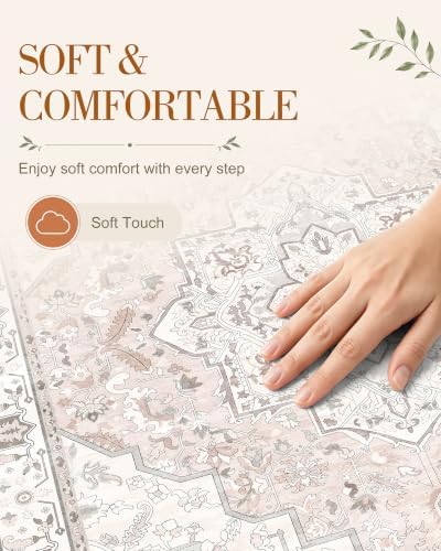 OLANLY 2x6 Washable Runner Rug, Soft Non Slip Carpet - Image 4