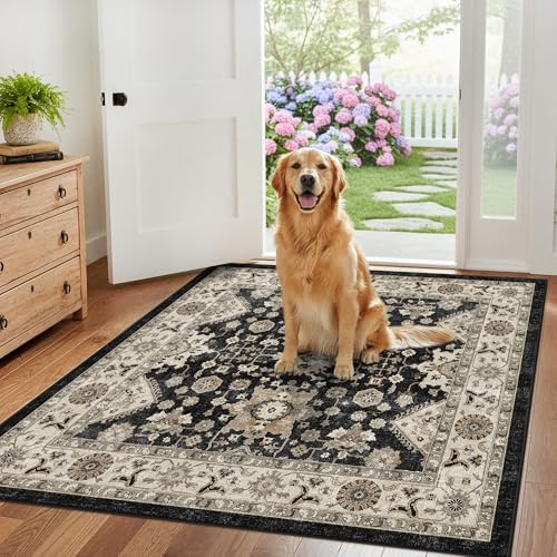 Washable 3x3 Square Entry Rug: Rugs - Image 2