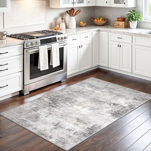 IOHOUZE Abstract Area Rug 3x5 Ft Washable Rugs - Image 3
