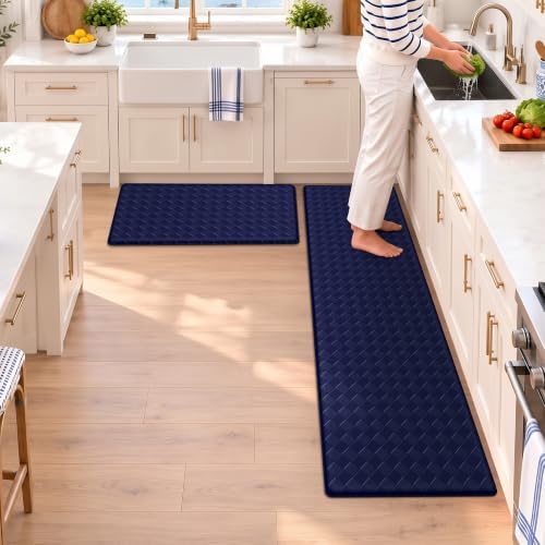 TranquilRelax 2-Piece Kitchen Mats, Cushioned Non-Slip Floor Mats by Unknown