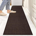 GOYLSER Kitchen Runners Non Skid Washable 6ft, Jute Long Hallway Runner Rugs by GOYLSER