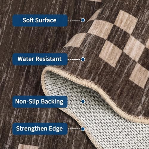 Garvee Scalloped Washable Rug 8x10 Area Rugs - Image 6