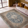 Keen Home Design Vintage Washable Area Rug, Non-Slip Low Pile by KeenHomeDesign