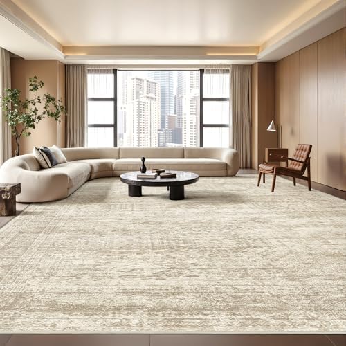 8x10 Area Rugs for Living Room, Large Washable Rug by Restydon