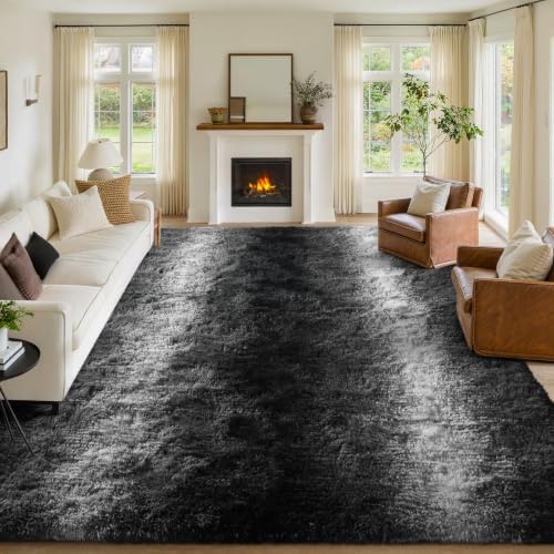 FinRèc Home 9x12 Non-Slip Fluffy Area Rugs - Image 2