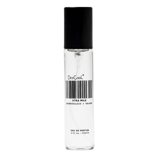 DedCool Eau de Parfum Roll On | Xtra Milk | Genderless Luxury Fragrance | Bergamot, White Musk & Amber | Non-Toxic, Vegan | Long-Lasting Perfume for Men & Women | Clean, Sophisticated Aroma | 15 mL