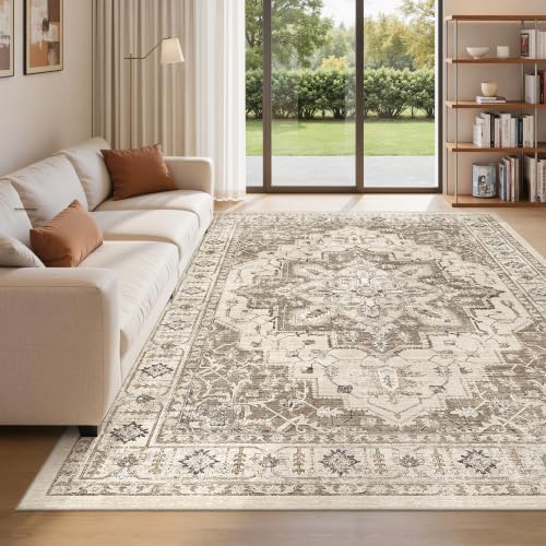 befbee 6x9 Washable Area Rug, Non Slip Rug by Befbee