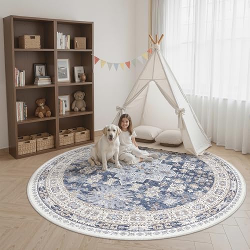 zesthome Round Rug 8ft, Circle Rug by Zesthome