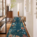 Lahome Floral Hallway Runner Rug Non Slip by Lahome