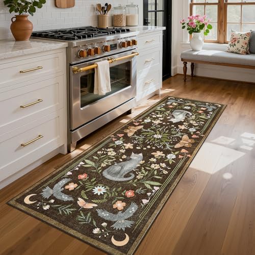 GarveeHome 2.5x8 Cat Washable Runner Rug - Image 3