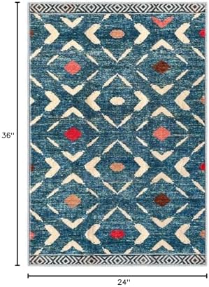 KILOCOCO Small Rug 2'x3' Entryway Rug Washable Indoor Door Mat - Image 2