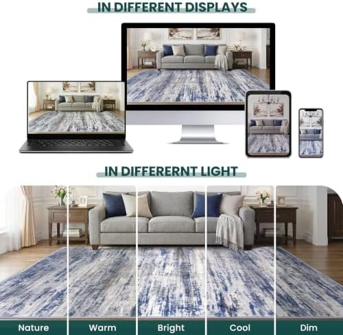 KOZYFLY Runner Rug 3x8 Modern Runners - Image 3