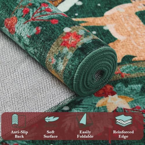Rugxara Christmas Rug 4x6 Area Rugs - Image 5
