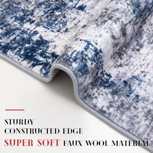 Lansny Modern Abstract Runner Rug 2x5 - Image 6