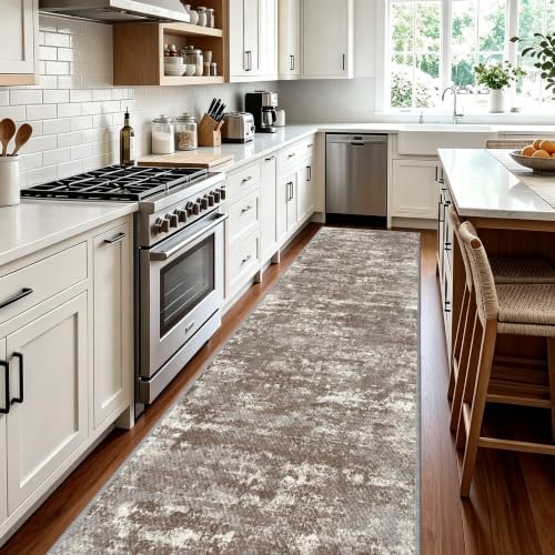 Long Hallway Runner Rug 3x12 ft Textured Non Slip - Image 3