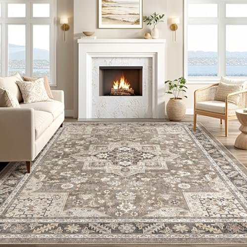 cotiled 7x9 Area Rug for Living Room, Traditional - Image 6