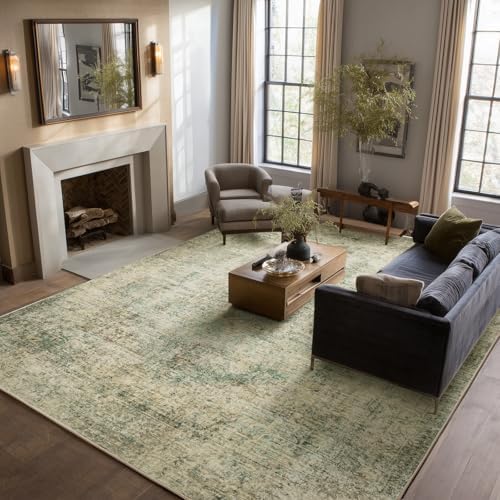Machine Washable Rugs for Living Room: 9x12 Area Rugs for Bedroom - Image 2