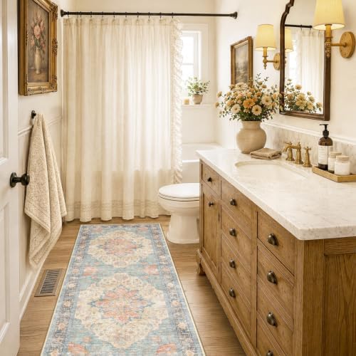 RELEANY Washable Area Rug, Runner 2'x6' - Image 2