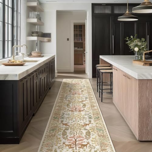Runner Rug Washable Kitchen Runner: 2'x10' Hallway Runner Stain Resistant Non - Image 6