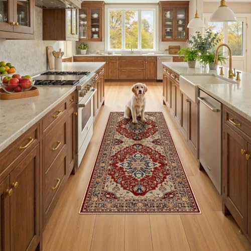 RELEANY Washable Area Rug, Runner 3'x7' by RELEANY