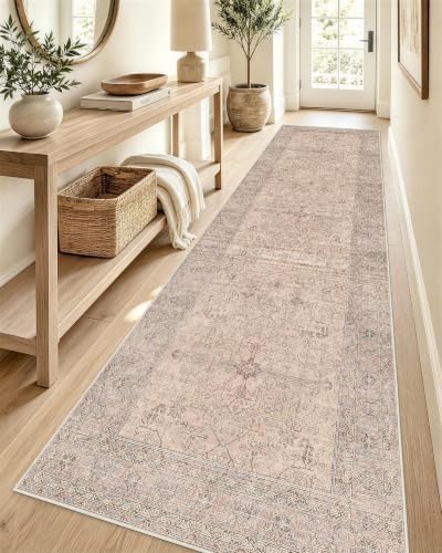 OLANLY 2'6"x12' Washable Runner Rug, Non Slip Carpet by OLANLY