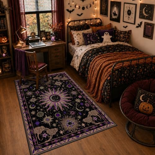 Vacuum-Friendly, 3x5 Washable Area Rug by meejou
