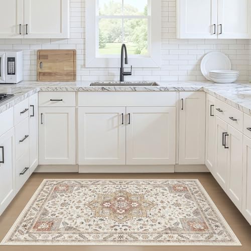 cotiled 3x5 Area Rug for Living Room, Traditional - Image 2