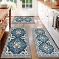 Kitchen Rugs Set of 3, Non Slip Washable Floor Mats by Unknown