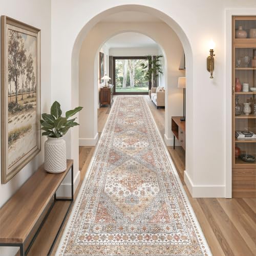 zesthome 3x14 Runner Rug Non Slip, Washable Hallway Runner Rug by Zesthome