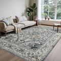 Joydeco Boho Machine Washable Vintage 5x7 Area Rugs by JOYDECO