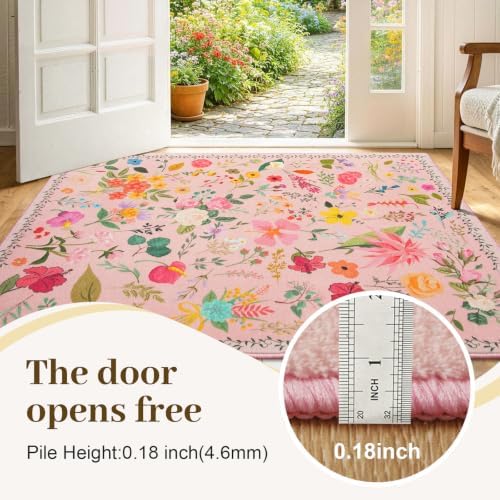 2x3 Washable Non-Slip Area Rug for Entryway - Image 2