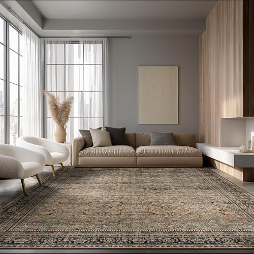 Ruaruarug Washable Area Rug 6×9 by Ruaruarug