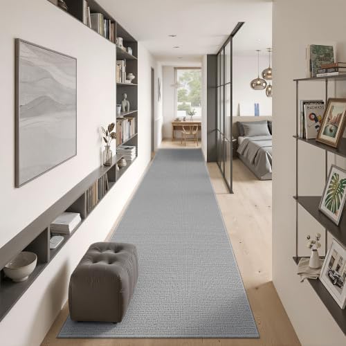 3x12 Runner Rug Non Slip, High-Low Pile Runners - Image 4