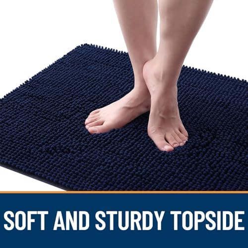 OLANLY Dog Door Mat for Muddy Paws 47x17, Super Absorbent Chenille Mud Mat - Image 4