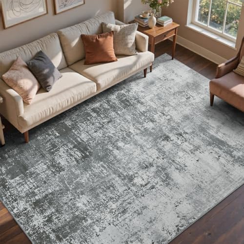 9x12 Ft Abstract Washable Area Rugs - Image 2