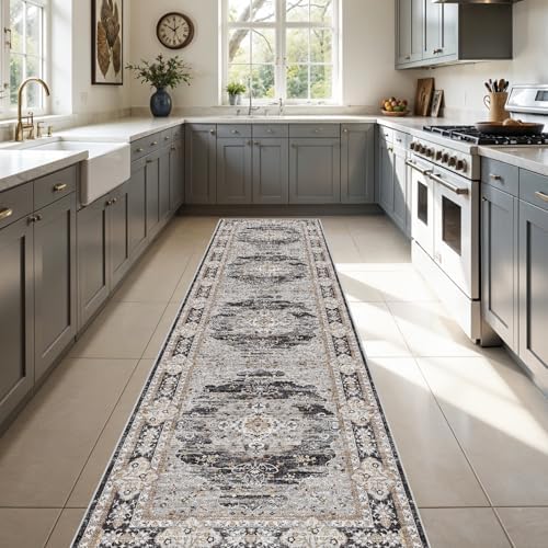 3x12 Washable Hallway Runner Rug by Puino