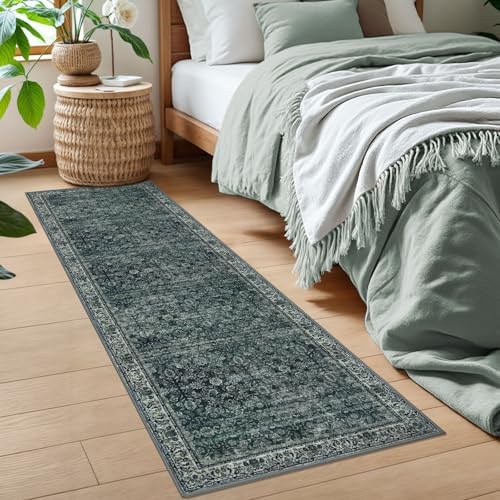 SIILOOM 2x6 Washable Runner Rug, Non Slip Soft Area Rug - Image 4