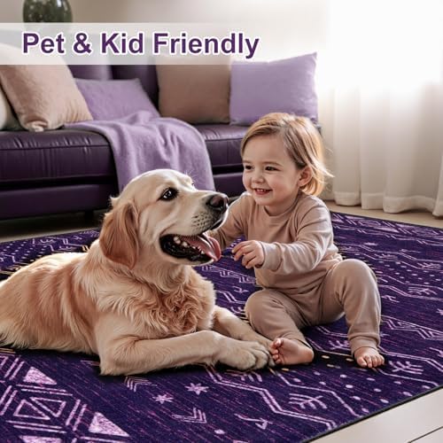 SERISSA 2x6 Washable Non-Slip Boho Runner Rug - Image 6