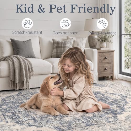 DCX 6x9 Area Rug: Vintage Distressed Rug - Image 6