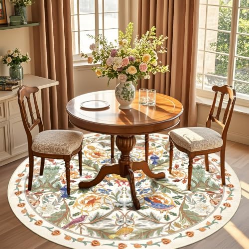 nesrt Round Washable Area Rugs 6Ft - Image 3