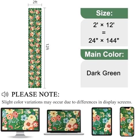 DUKINO 2x12 Washable Runner Rug, Long Runner Rug - Image 2